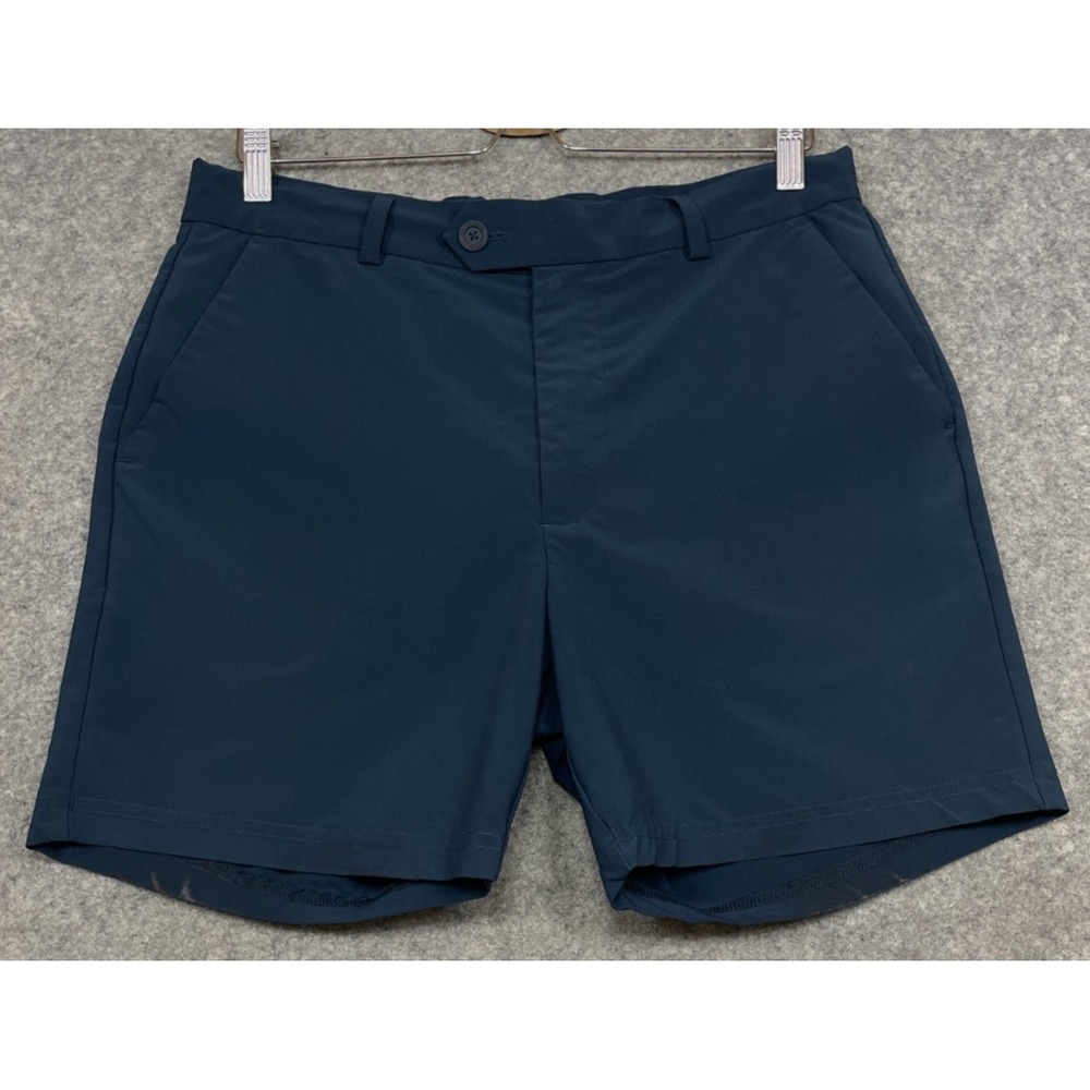 G/Fore G Fore Shorts Mens 32 Navy Blue Maverick 4 Way Stretch Golf Performance